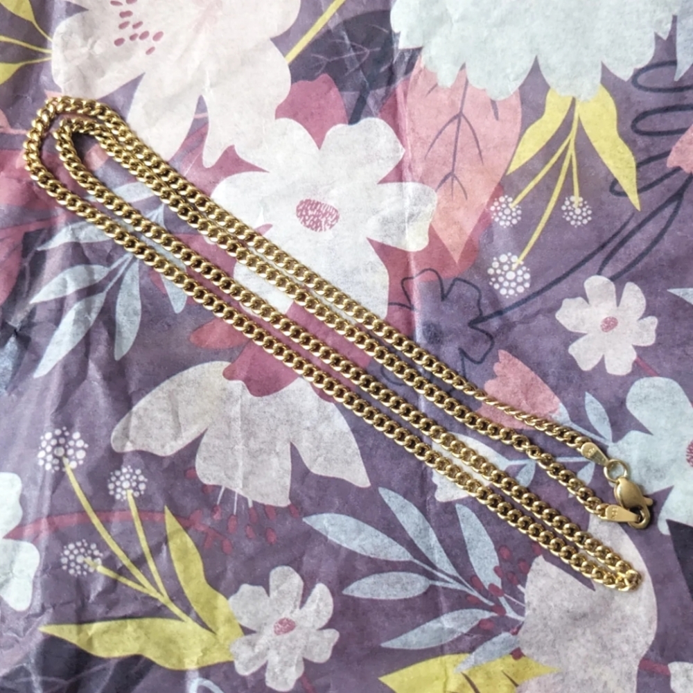 14k Vintage Curb Chain